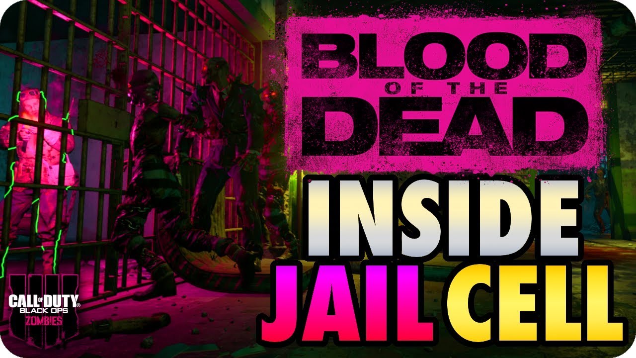 BO4 Zombie Glitches: Inside Jail Cell Zombie Pile-Up Glitch Out The Map - Black Ops 4 Glitches