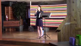 Grace Pichler Singing Journey To The Past From Anastasia