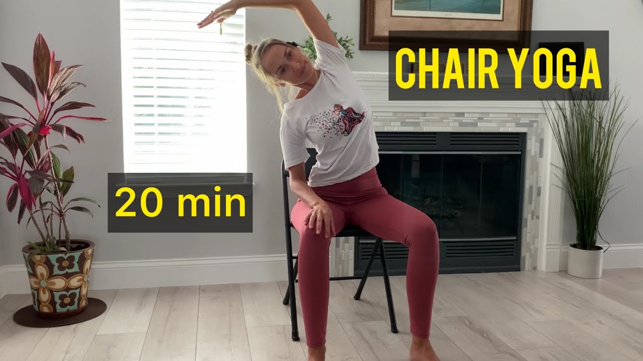 Chair yoga for seniors and beginners youtube