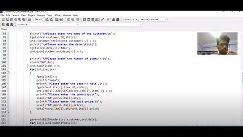 #13.Hotel Billing System using C