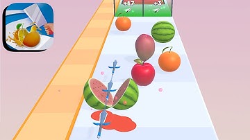 Slice and Juicing Run ​- All Levels Gameplay Android,ios (Part 6)
