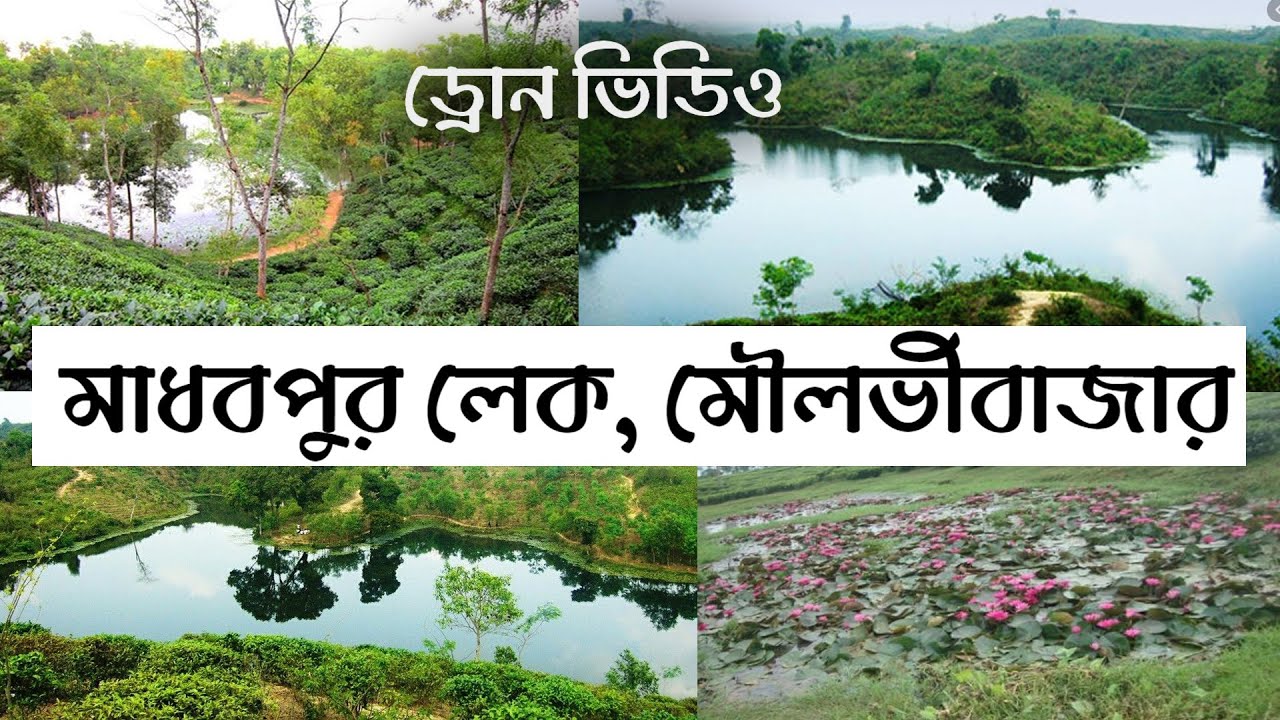 মাধবপুর লেক | Madhabpur Lake | Drone View | The Most Beautiful Place in Moulvibazar । Sreemangal
