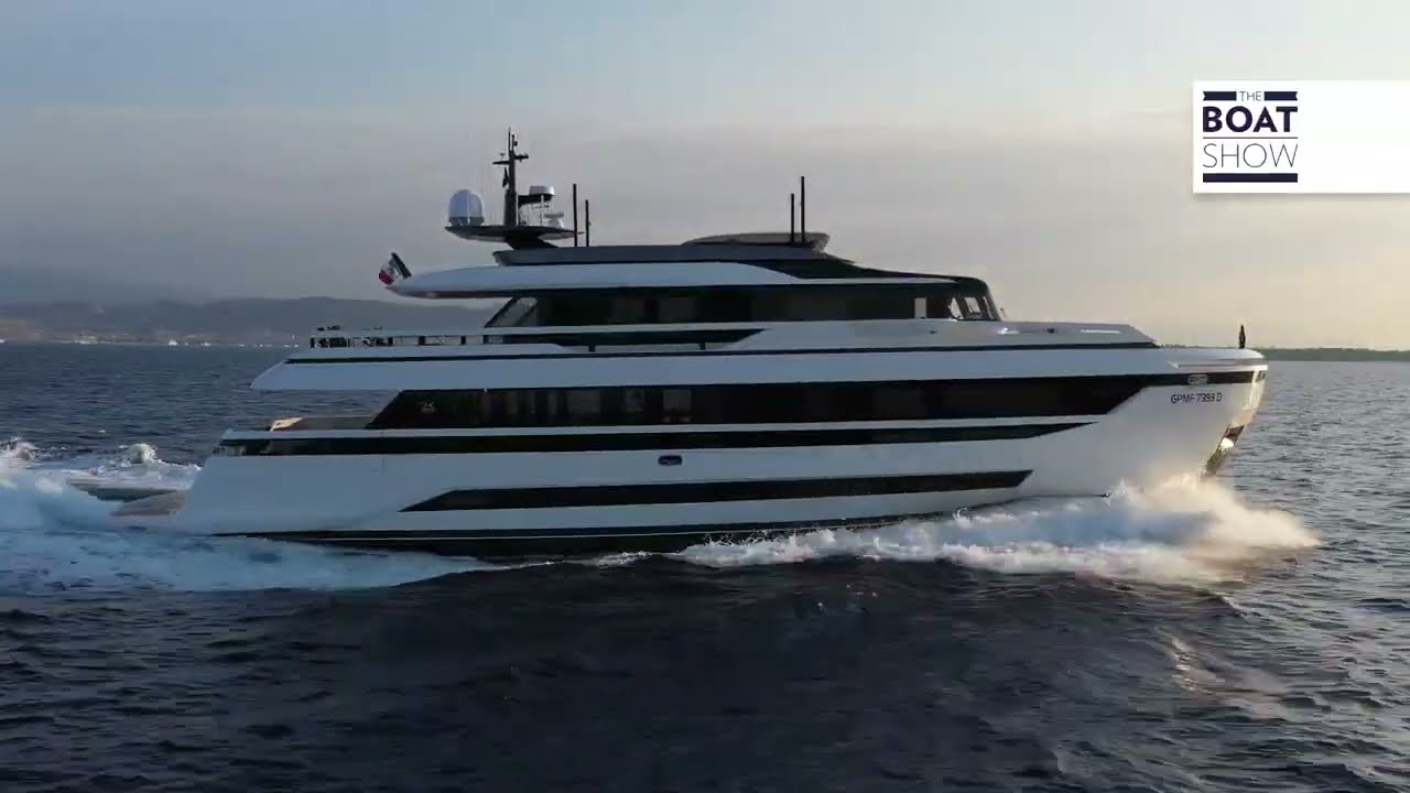 X96 Triplex - Walking Through Yacht - The Boat Show - YouTube