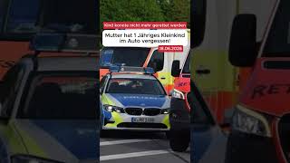 Mutter hat 1 Jähriges Kleinkind im Auto vergessen! #kleinkindlieder #auto
