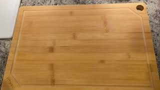 Hiware Extra Large Bamboo Cutting Board for Kitchen, Heavy Duty Wood Cutting Boards Review