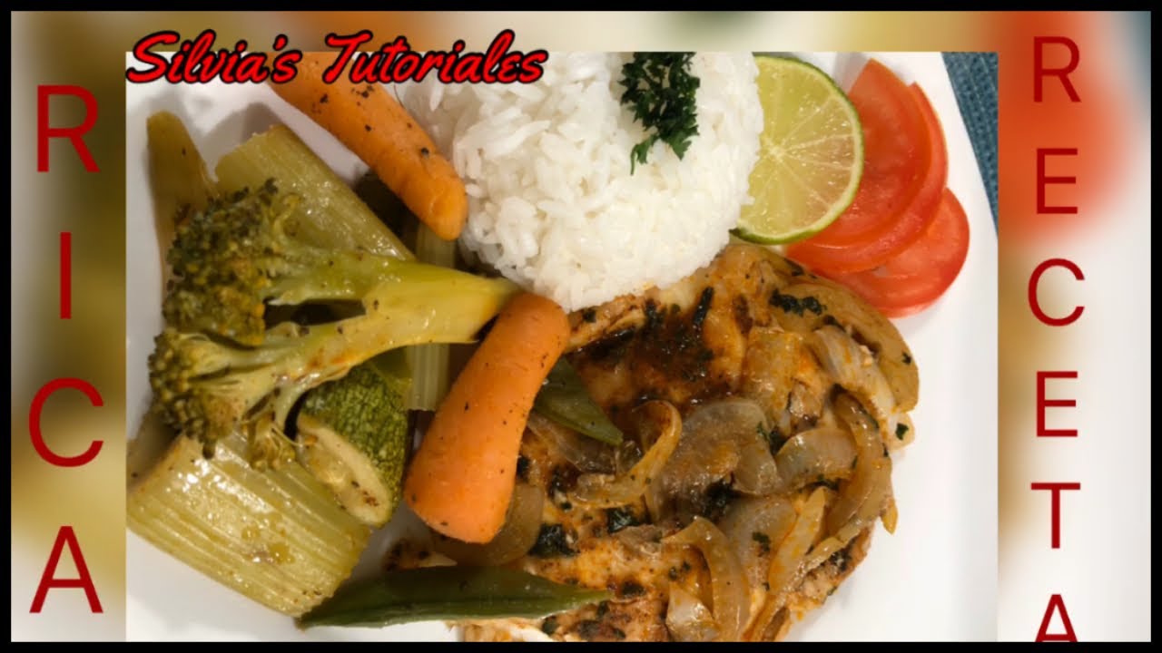 TILAPIA AL HORNO receta fácil y muy saludable ricotilapia 