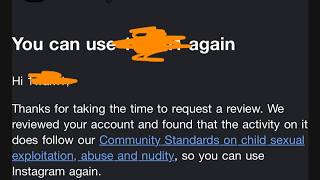 unban instagram account 2026