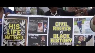 NAACP hold press conference after grand jury's ruling on fatal Bastrop officer-involved shooting