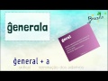 ĜENERALA (adjetivo em Esperanto)
