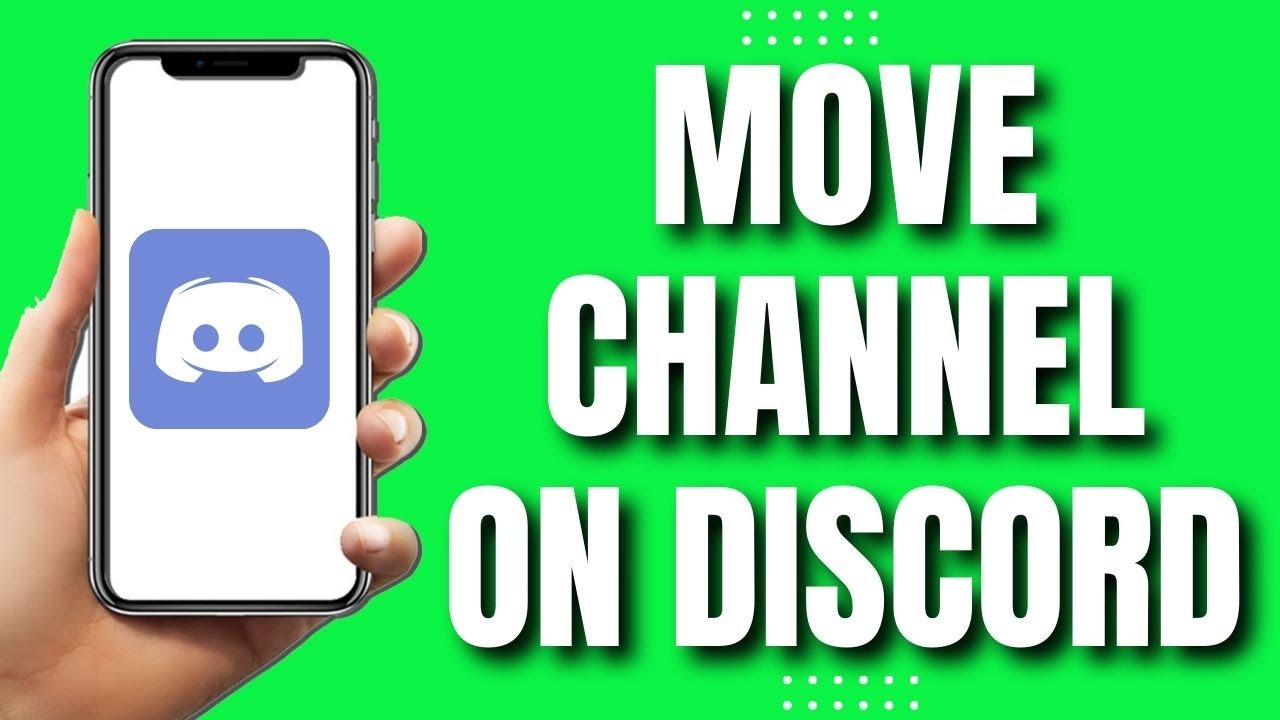 How To Move Channels On Discord Mobile Quick YouTube