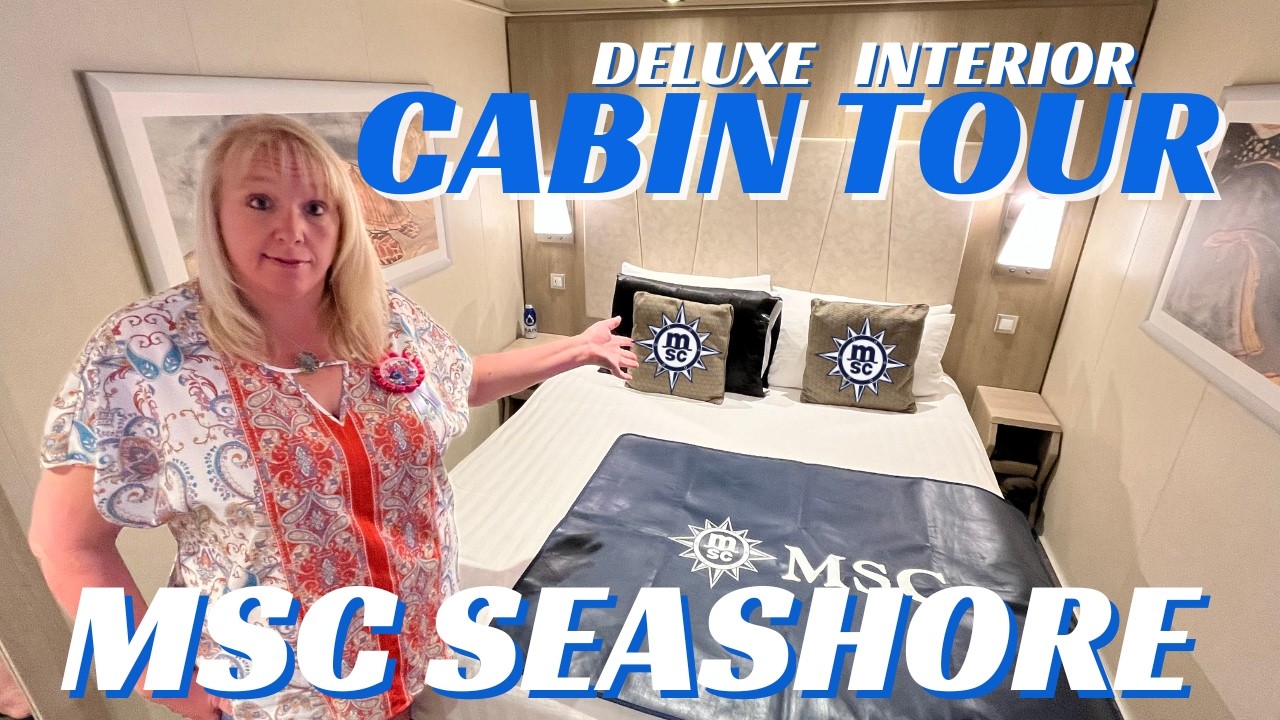 Экскурсия по внутренней каюте MSC Seashore Deluxe