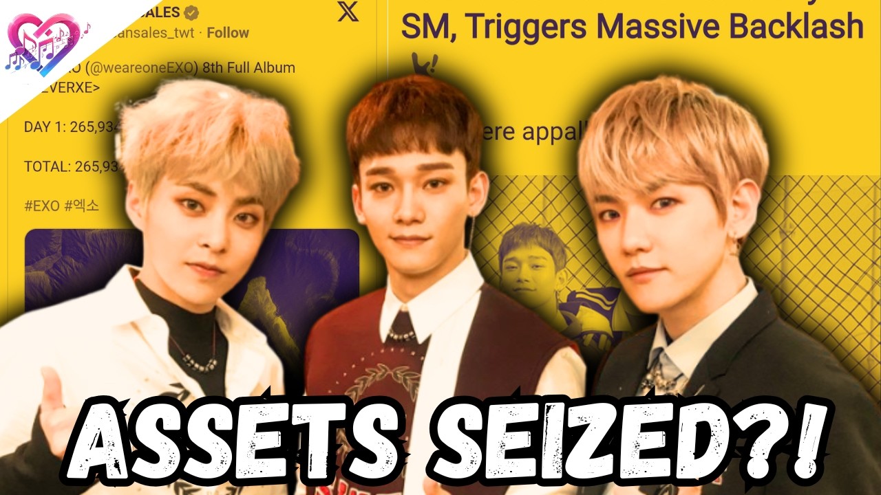 Кульминация! Активы EXO-CBX конфискованы SM, вот реакция CBX | Новости K-Pop