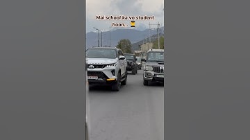 Legender 💀with GR Sports & Modified Thar Kafila At Highway #trendingshorts #fortuner #viral