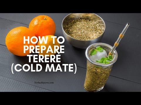 How to Prepare Tereré (cold mate)