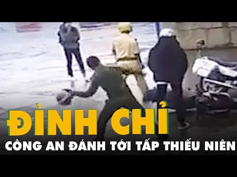Video 4 công an đánh tới tấp thiếu niên chạy xe máy ở Sóc... - youtube