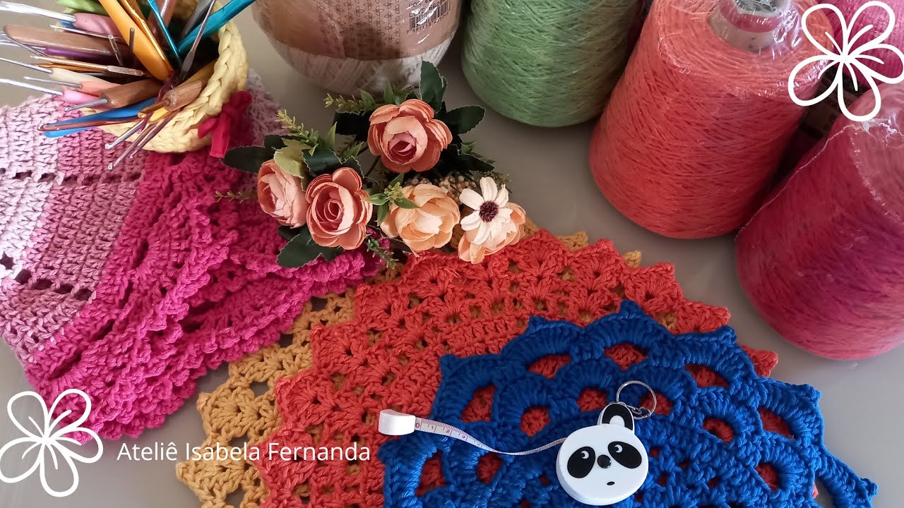 Por que Seu Tapete de Crochê Fica Menor Que o Meu?? Dicas De Crochê