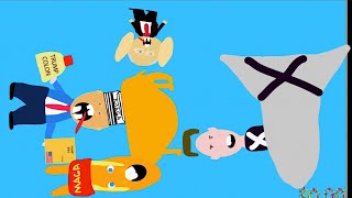 The Putin Gang Pinocchio Trump, Elon Muskrat, Ted Qruz, And Stable Genius Mtg Lose Again