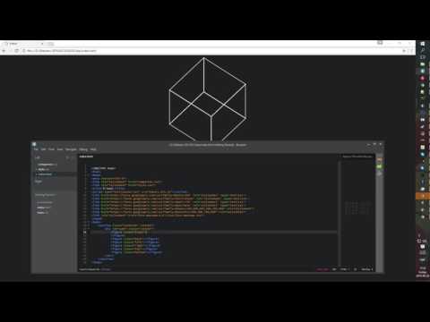 3D CSS Companion Cube