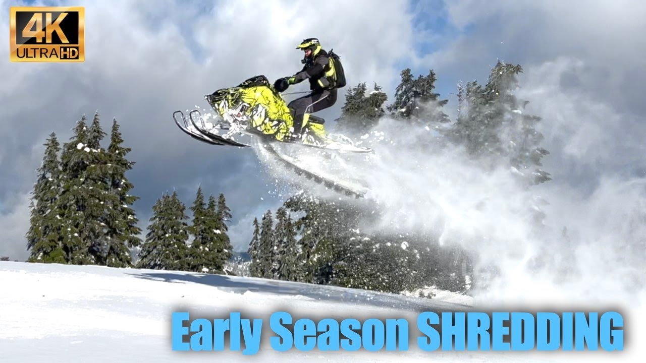 Early Season snowmobiling!