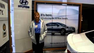 Chris puchased the all new 2015 Sonata from Jeffrey and Zimbrick Hyundai West