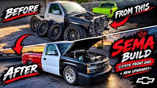 I TRANSFORMED MY SEMA BUILD ! CATEYE FRONT END + TURBO UPGRADES !