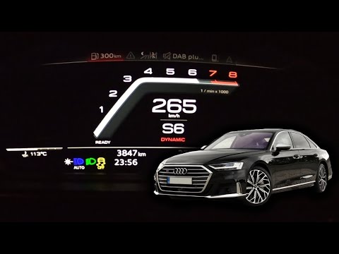 demonstration mestre maler 2021 Audi S8 quattro | acceleration & top speed - YouTube