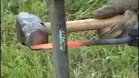 Making a "drive-hook" blacksmith