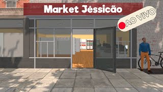 AO VIVO 🔴| VAMOS SUBIR O NIVEL DESSE MERCADO | SUPERMARKET SIMULATOR