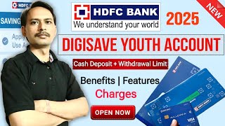 HDFC DigiSave Account Benefits | Features &amp; Charges | HDFC Savings Account Opening #hdfcbank