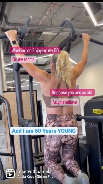 You are either 30 years OLD or 60 years YOUNG, it's all about the mindset! #RESETwithPAMELA