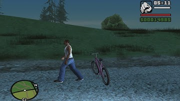 GTA San Andreas Funny Bug With CJ Scream