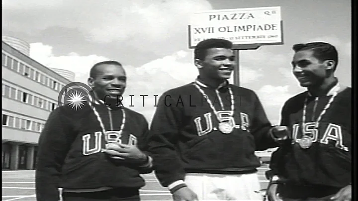 Edward Crook, Cassius Clay (later Muhammad Ali), a...