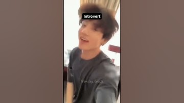 Introvert vs Extrovert | Part 1 #shorts #jungkook #bts #btsshorts #jimin #youtubeshorts #subscribe