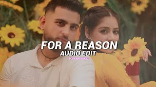For A Reason - Karan Aujla Edit Audio