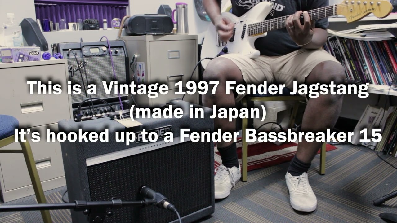 Saturday Demo: Vintage 1997 Fender Jagstang Electric Guitar