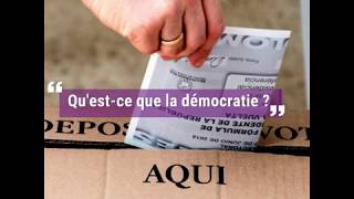 Qu'est-ce que la démocratie ?