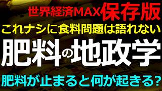 経済）2026-04-04 なぜ産油国は肥料輸出国？肥料がなくても育つでしょう？結局何が起きるの？全てに答えます
