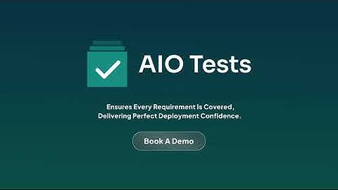 Trace Every Requirement. Test Every Scenario!