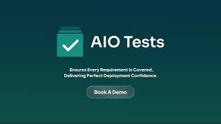 Trace Every Requirement. Test Every Scenario!
