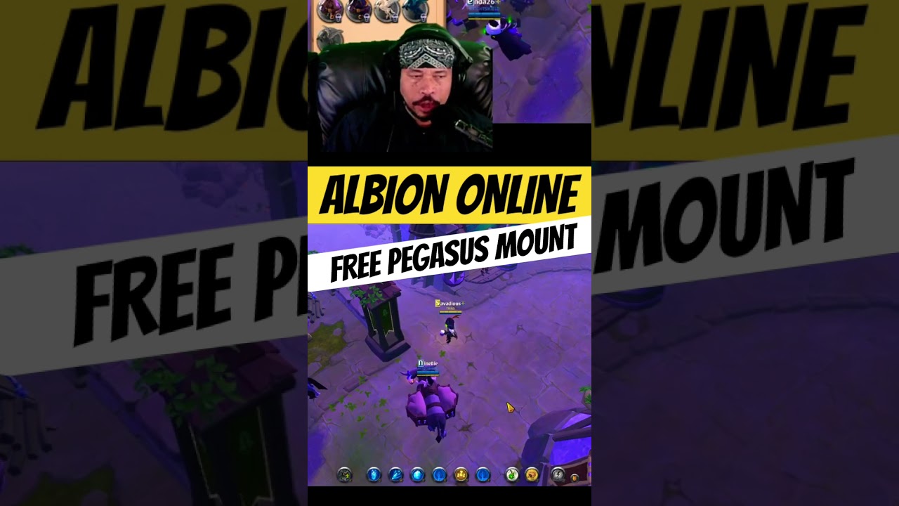 Free Pegasus Mount In Albion Online - Claim It Now !