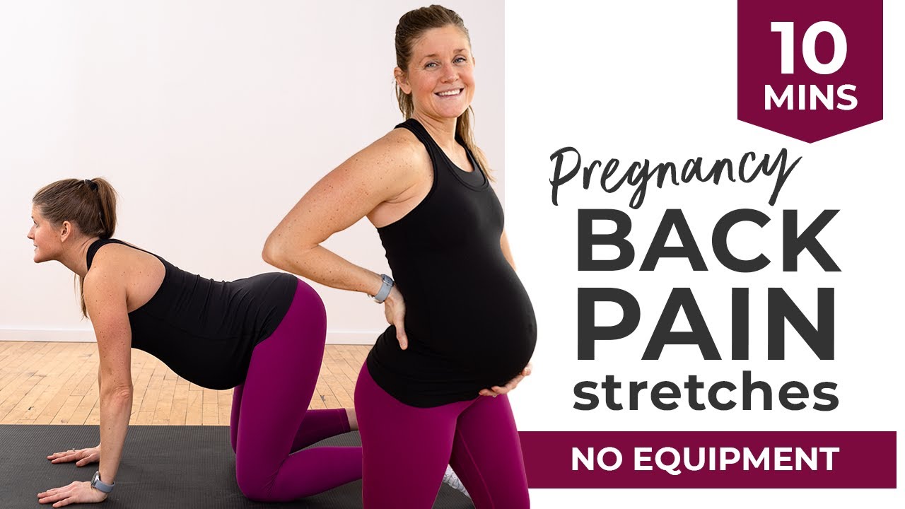 8 Best Pregnancy Stretches for Lower Back Pain Relief 