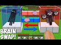 What if YOU SWAP THE BRAINS OF ENDERMAN AND WITHER in Minecraft ? BRAIN EXCHANGE !