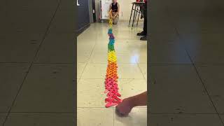 Popsicle Sticks Chain Reaction