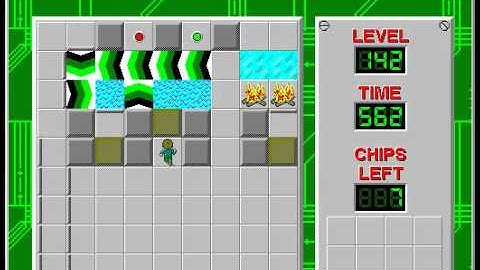 CCLP2 level 142 solution - 518 seconds