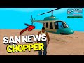 GTA San Andreas Como Pegar Helicóptero San News Chopper No Início Do Jogo