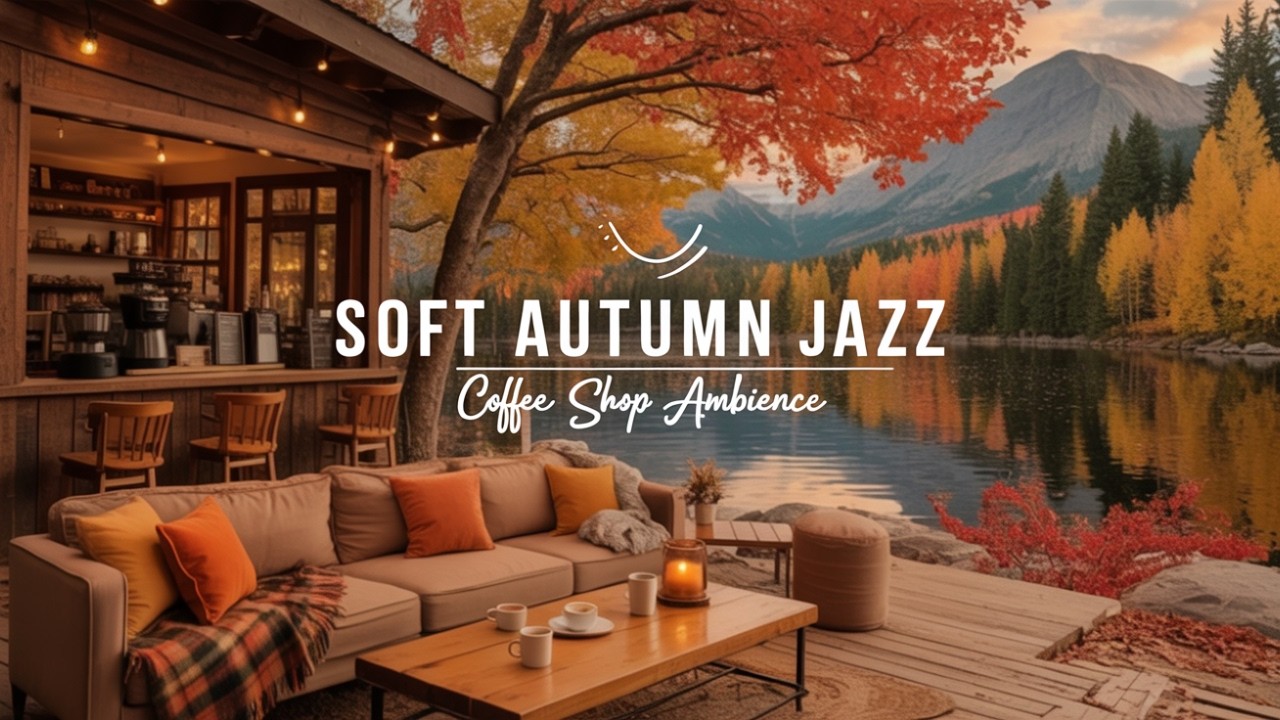Soft Jazz Music for Stress Relief 🌸 Cozy Spring Coffee Shop Morning Vibes 37