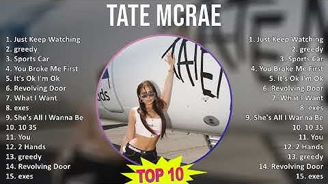 Thumbnail of Tate McRae 2025 MIX 1 HOUR - Just Keep Watching, greedy, Sports Car, You Broke Me First