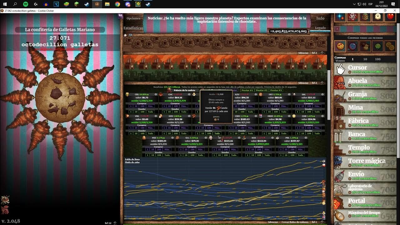 Cookie clicker gaseous assets achievement youtube