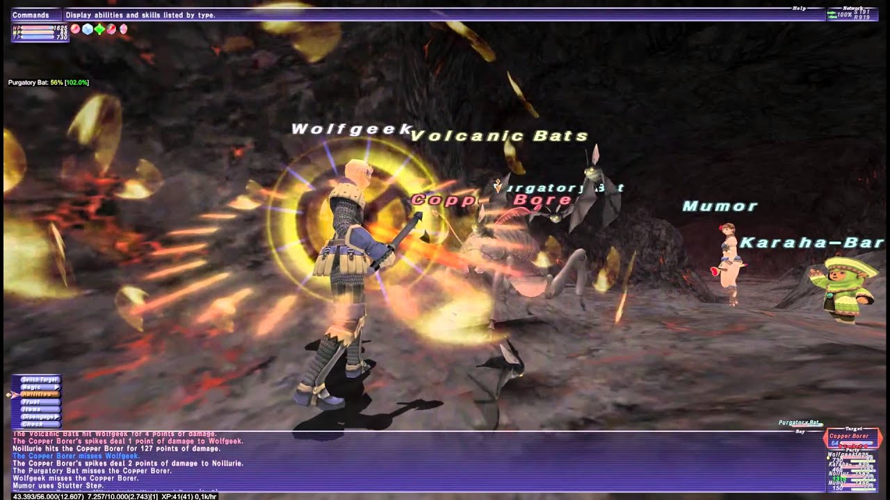 FFXI NM Copper Borer YouTube