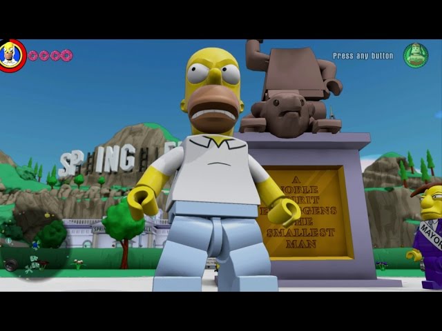  LEGO Dimensions - The Simpsons - Level Pack : Video Games